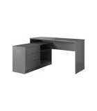 Corner computer desk Perfect Home Teo / Teo 3S/138 C Graphite order